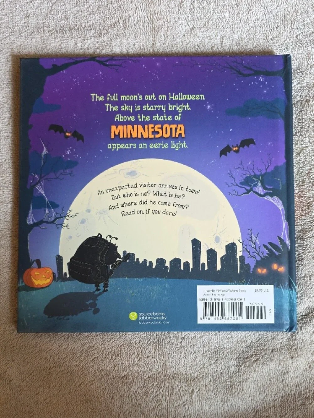 Trick or Treat in Minnesota - Halloween Kids Book.